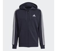 ADIDAS Herren Essentials French Terry 3-Streifen Kapuzenjacke (GK9033) S LEGINK/WHITE