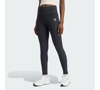 Leggings ADIDAS ORIGINALS "ESS HW LEGGINGS", Damen, Gr. XL, N-Gr, schwarz, Obermaterial: 43% Baumwolle, 43% Viskose, 14% Elasthan, sportlich, Hosen, weiche, stretchige Leggings mit hohem Bund, Topsell