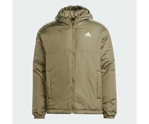 Essentials Insulated Hooded Jacke Olive Strata S