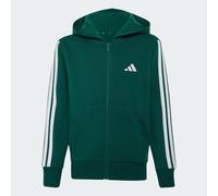 Essentials Kids Kapuzenjacke Collegiate Green / White 152