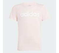 Essentials Linear Logo Cotton Slim Fit T-Shirt Sandy Pink / White 152