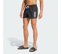 adidas Essentials Logo CLX Badeshorts - Herren, Black - XL