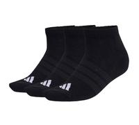 3er Pack adidas Cushioned Essentials Low Cut Socken KD6720 - black/black/white 40-42