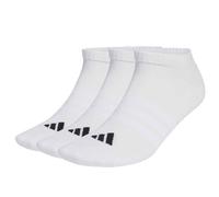 3er Pack adidas Cushioned Essentials Low Cut Socken JZ0535 - white/white/black 43-45