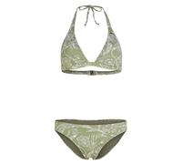 Essentials Marga Cruz Bikini-Set | Green Textured Jungle