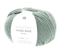Essentials Mega Wool Chunky Strickgarn, 55% Schurwolle und 45% Polyacryl, 100 g (Patina)