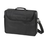 ESSENTIALS Notebooktasche 17.3 Zoll | Laptoptasche bis 43,9 cm | Zubehörfach | Schultergurt | Schwarz