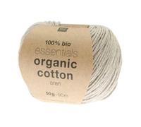 Essentials Organic Cotton aran Strickgarn. Rico Design