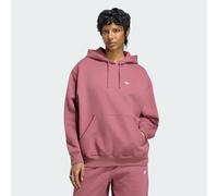 Kapuzensweatshirt ADIDAS ORIGINALS "ESSENTIALS OVERSIZE FLEECE HOODIE", Damen, Gr. S, quiet crimson, Obermaterial: 82% Baumwolle, 18% Polyester, normal, Rundhals, angesetztes Bündchen, Sweatshirts (85