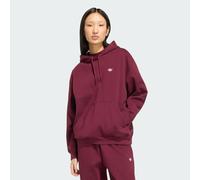 ESSENTIALS OVERSIZE FLEECE HOODIE Maroon XS
