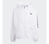 Essentials Oversize Logo Windbreaker White / Black 2XS