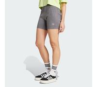 Essentials Rib 1/4 Washed Shorts Grey Strata M