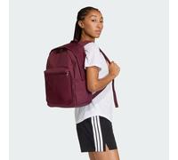 Rucksack ADIDAS PERFORMANCE "ESSENTIALS EMBOSSED LOGO", maroon, Rucksäcke, Obermaterial: 100% Polyester, Rucksack, für Fitness und Freizeit, mit mehreren Taschen, aus Polyester (39819632-0) maroon