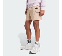 adidas Essentials Small Logo Cargo Chelsea Shorts, Farbe Beige, Größe XS