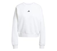 ADIDAS Damen Sweatshirt Essentials Small Logo Feelcomfy (JI6059) M WHITE/BLACK