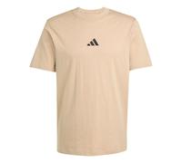 T-Shirt ADIDAS SPORTSWEAR "M SL SJ T", Herren, Gr. XL, warm sandstone, schwarz, Obermaterial: 100% Baumwolle, sportlich, Rundhals, Shirts (24542102-XL) warm sandstone, schwarz