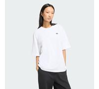 T-Shirt ADIDAS ORIGINALS "ESS TEE OS", Damen, Gr. XXL, weiß, Obermaterial: 100% Baumwolle, Rundhals, Shirts T-Shirt, für Erwachsene, mit Kurzarm, ohne Verschluss (30841441-XXL) weiß