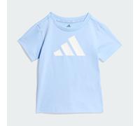 ESSENTIALS T-SHIRT Glow Blue / White 80