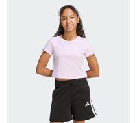 adidas T-Shirt Essentials Mädchen JZ1213 Logo Ice Lavender/White 152 (11-12 Jahre)
