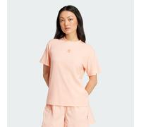 Essentials Wide Rib T-Shirt Glow Pink S
