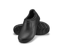 ESTRO Gartenclogs Herren Gartenschuhe Herren - Clogs Gartenschuhe Damen Leicht Garten Clogs Damen Gummischuhe K040S (38 EU, Schwarz)