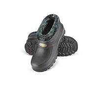 ESTRO Gummistiefel Gefüttert Herren Clogs - Regenstiefel Herren Gefütterte Gummistiefel Damen Kurz Regenschuhe Damen A16 (43, Grau)