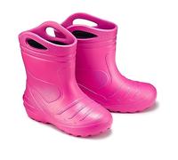 ESTRO Kinder Gummistiefel Gefüttert - Regenstiefel Leicht für Mädchen und Jungen K051 (31 EU, Rosa)