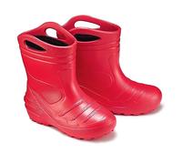 ESTRO Kinder Gummistiefel Mädchen Gefüttert - Regenstiefel Kinder Gummistiefel Kinder Leicht Regenschuhe Kinder Gummistiefel Jungen Gefüttert K051 (32 EU, Rot)