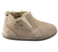 ESTRO Lammfell Hausschuhe Damen Warm - Lammfell Hausschuhe Herren Leder Winter Pantoffeln Damen INTIMO (38, Cappuccino 3)