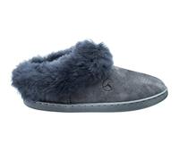 ESTRO Lammfell Hausschuhe Damen Warm - Lammfell Hausschuhe Herren Leder Winter Pantoffeln Damen INTIMO (37, Stahl 4)