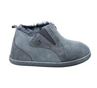 ESTRO Lammfell Hausschuhe Damen Warm - Lammfell Hausschuhe Herren Leder Winter Pantoffeln Damen INTIMO (39, Stahl 3)