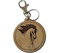 Etabeta Artigiano Toscano Schlüsselanhänger Pferd aus pflanzlich gegerbtem Echtleder