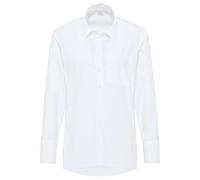 ETERNA 1863 Loose Fit Bluse weiss, Einfarbig