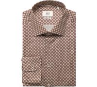ETERNA 1863 Modern Fit Hemd rot, Bedruckt