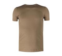 ETERNA 1863 Regular Fit T-Shirt Rundhals beige, Einfarbig