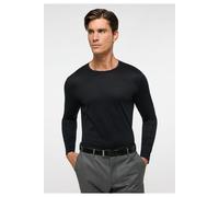 ETERNA 1863 Regular Fit T-Shirt Rundhals schwarz, Einfarbig