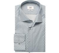 ETERNA 1863 Slim Fit Hemd hellblau, Bedruckt