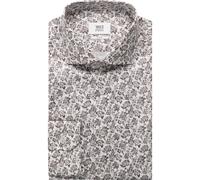 ETERNA 1863 Slim Fit Hemd hellgrau, Bedruckt