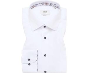 ETERNA 1863 Slim Fit Hemd weiss, Einfarbig