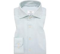 ETERNA Male Japanese Knitted Hybrid Shirt Slim FIT 40_H_1/1, 1/1, grün