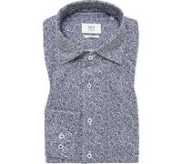 ETERNA 1863 Slim Fit Jerseyhemd marine, Bedruckt