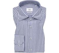ETERNA 1863 Slim Fit Jerseyhemd marine, Gestreift