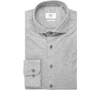 ETERNA 1863 Soft Tailoring Slim Fit Jerseyhemd grau, Einfarbig