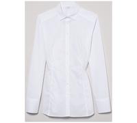 Eterna Bluse Chambray Stretch Slim Fit DY01 5003 Gr. 42 weiß