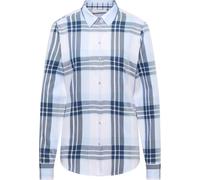 ETERNA - Bluse Flanell Langarm hellblau - Gr. - 36/Langarm