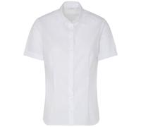 Eterna Bluse kurzarm Uni Popeline Tailliert H790 5220 Gr. 40 weiß