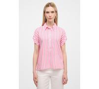 ETERNA - Bluse Leinen Kurzarm pink - Gr. - 36/Kurzarm