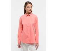 ETERNA - Bluse Popeline Langarm koralle - Gr. - 40/Langarm