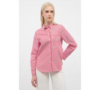 ETERNA - Bluse Popeline Langarm rot - Gr. - 38/Langarm