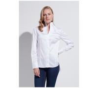 Eterna Bluse Popeline Stretch Tailliert D619 5352 Gr. 42 weiß